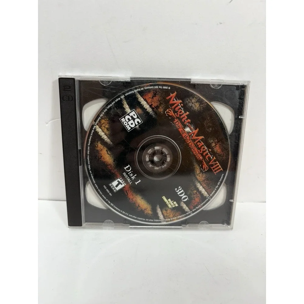 Might and Magic VIII PC Game Cd 2 Discs Install & Play Only